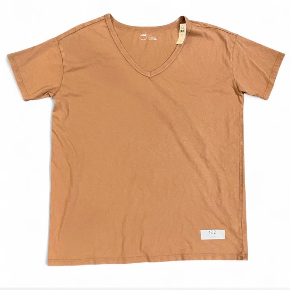 Aerie Rust (orange brownish) Oversized V-Neck Tee